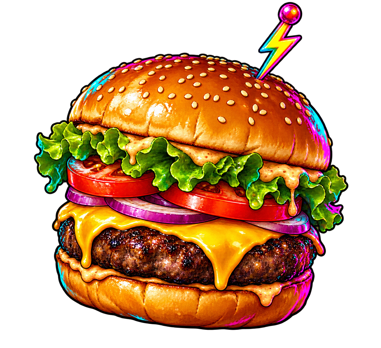Stilizēts burgers